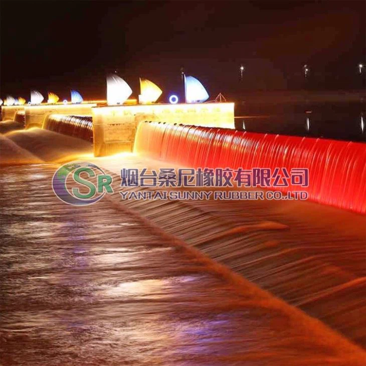 Upstream Pneumatic Spillway Gate