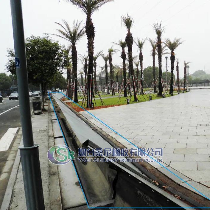 Urban Flood Control Inflatable Rubber Bag Support Dam