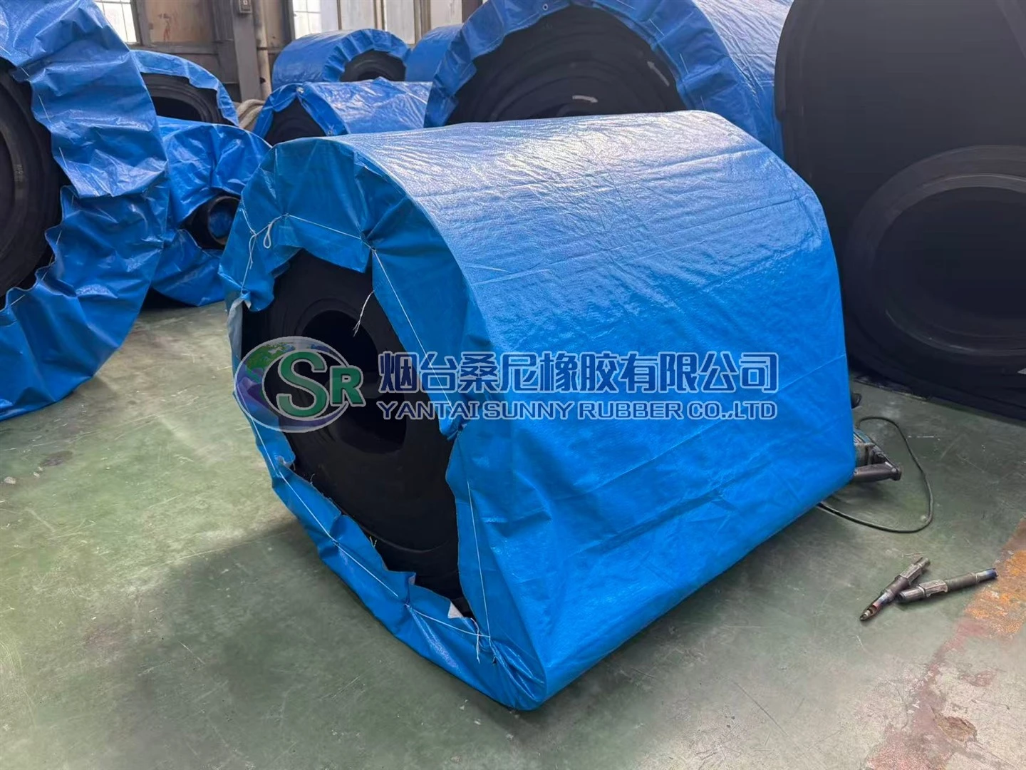 Conveyor Belt Of Vacuum Filter With Groove And Wave Edge