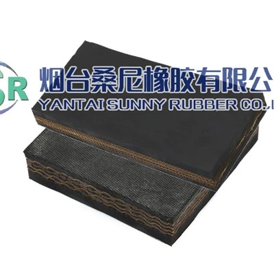 Oil Resistant Super Wide Rubber Conveyor Belt One-Time Vulcanization Molding